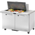 True TSSU-48-15M-B-HC~SPEC3 Mega-Top Solid Door Sandwich/Salad Unit with Hydrocarbon Refrigerant~Spec Package 3
