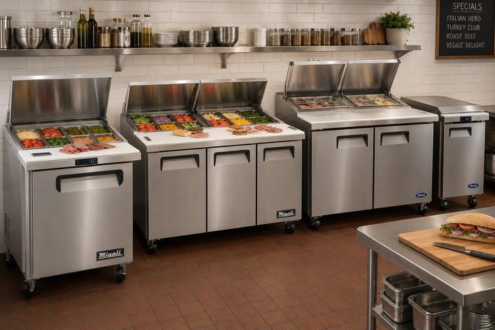 Prep Refrigerators
