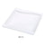 Yanco SW-110 Sea Wave 10″ Square Plate, China, Bone White (2Dz)