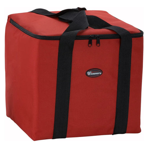 Winco Food Delivery Bag with EPE Insulation and Polyester Shell