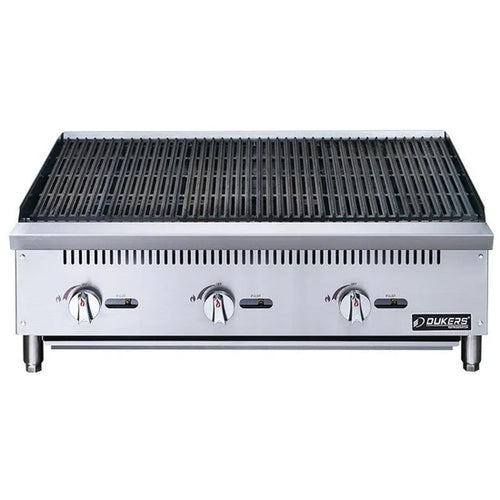 Dukers W Countertop Charbroiler DCRB36 - 36"