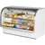 True TCGG-72-HC-LD Curved Glass Refrigerated Deli Case
