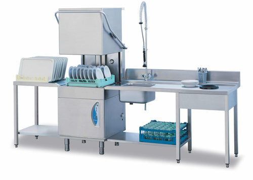 Eurodib Pass-Through Dishwasher L21EKS & L21EKDPS High-Temperature