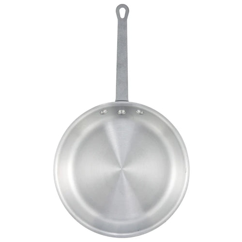 Winco AFP-10A 10" Alu Fry Pan, Gladiator, Natural Finish (Price/Piece)