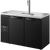 True TDR52-RISZ1-L-B-SS-1 Reach-In Single Zone Refrigerator with Left Side Refrigeration System. Black Exterior and Solid Swing Doors