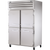 True STG2DT-4HS Reach-In Solid Half Swing Door Dual Temperature Refrigerator/Freezer