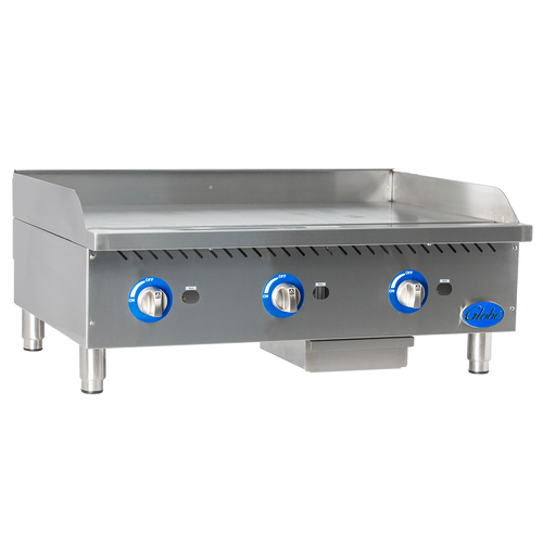 Globe GG36G 36" Gas Countertop Griddles with Manual Control
