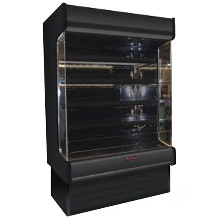 Howard McCray SC-OD35E-6-LED-LC 75" Commercial Vertical Open Display Merchandiser