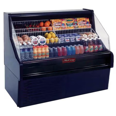 Howard McCray 51" Horizontal Open Refrigerated Merchandiser – SC-OS30E-4-B-LED