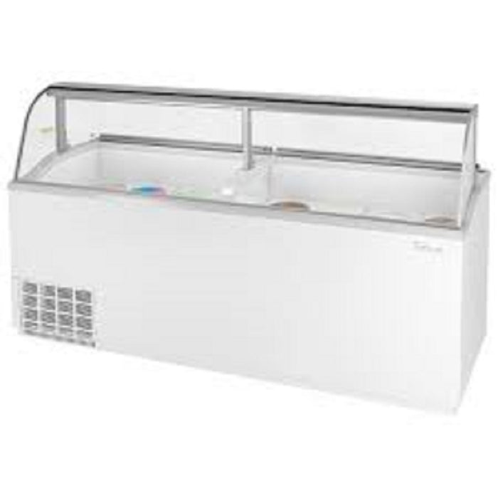 Turbo Air TIDC-91W-N Ice Cream Dipping Cabinet, 3 gallon can capacity