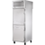True STR1FPT-2HS-2HS-HC Pass-Thru Solid Half Front/Rear Swing Doors Freezer