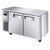 Turbo Air JUR-60S-N6 J Series Side Mount Undercounter Refrigerator Two Section, 11.31 cu. ft.