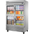 True T-49G-4-HC~FGD01 Reach-In Glass Half Swing Door Refrigerator