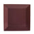 CAC Chinaware Color Arts Square Plate Plum 10