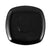 CAC Chinaware Color Arts Square Saucer Black For KC-1-BLK 6