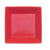 CAC Chinaware Color Arts Square Bowl Red 42oz 8