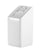 CAC Chinaware Kingsquare Pepper Shaker 1 1/2