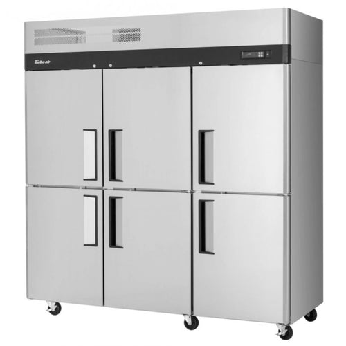 Turbo Air M3F72-6-N M3 Freezer Top Mount Reach-in Three Section With Solid Doors 65.6 cu. ft.