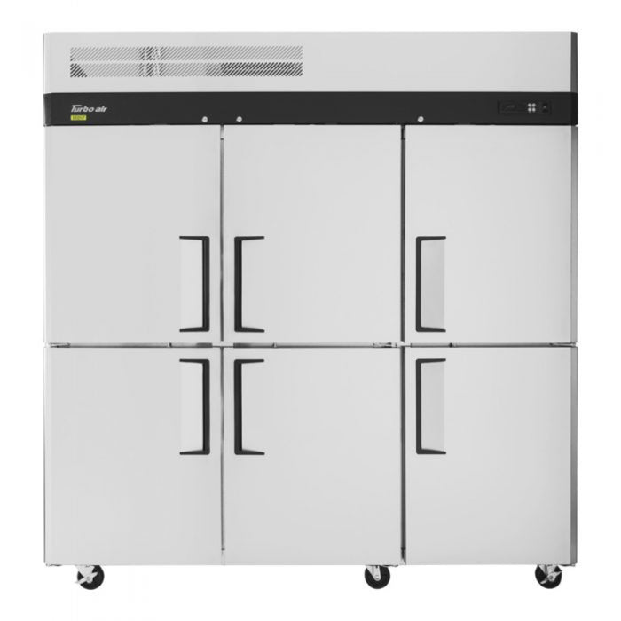 Turbo Air M3R72-6-N M3 Top Mount Reach-in Refrigerator With Self-Cleaning Condenser Device 65.6 cu. ft.