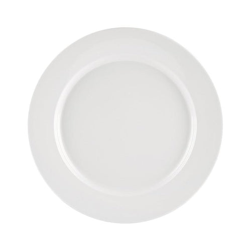 CAC Chinaware Maxwell-Rolled Edge Plate R.E. 9"