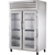 True STG2H-2G Reach-In Glass Swing Door Heated Cabinet