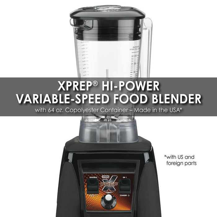 Waring  Heavy duty blender XPREP® Hi-Power Variable-Speed Food Blender with 64 oz. Copolyester Container – Made in the USA