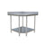 Omcan Corner Worktable with 4