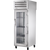 True STG1HPT-1G-1S Pass-Thru Glass Front/Solid Rear Swing Doors Heated Cabinet