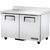 True TWT-48F-HC Solid Door Freezer with Hydrocarbon Refrigerant