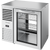 True TBR36-PTSZ1-L-S-G-G-1 Pass-Thru Single Zone Refrigerator with Left Side Refrigeration System. Stainless Exterior and Glass Swing Doors