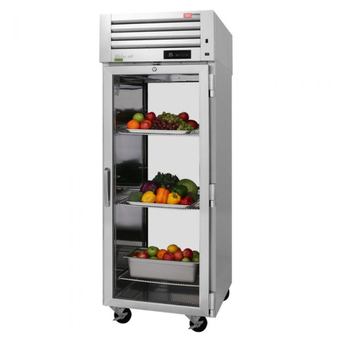 Turbo Air PRO-26R-G-PT-N PRO Series Top Mount Reach-in Refrigerator With Glass Door