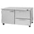 Turbo Air PUF-60-D2R-N PRO Series Undercounter Freezer , 17 cu. ft.