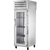 True STA1RPT-1G-1G-HC Pass-Thru Glass Front/Glass Rear Swing Doors Refrigerator