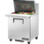 True TSSU-27-12M-C-HC Mega-Top Solid Door Sandwich/Salad Unit with Hydrocarbon Refrigerant