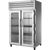 True STG2R-2G-HC Reach-In Glass Swing Door Refrigerator
