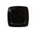 CAC Chinaware Color Stoneware Square In Square Plate Black 6 7/8