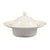 CAC Chinaware Sushi-Signature Pasta Bowl W/ Lid 9.5oz [Bowl 7 1/4