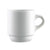 CAC Chinaware Clinton-rolled edge Stacking Cup 3.5oz 2 1/8