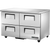 True TUC-48D-4-HC Drawered Refrigerator with Hydrocarbon Refrigerant