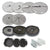Sammic Restaurant Heavy Duty 9 Disc Package – Commercial Vegetable Processor Disc & Grid Kit