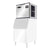 Serv-Ware SWM30-500H Cube-Style Ice Maker Head – 500 lb Production, Half Cube Commercial Ice Machine