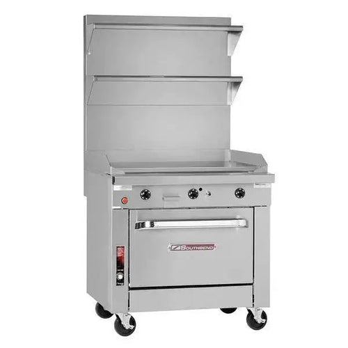 Southbend Commercial Range, 36" W with (1) 36" Griddle and Standard Oven - 141,000 BTU - P36D-TTT