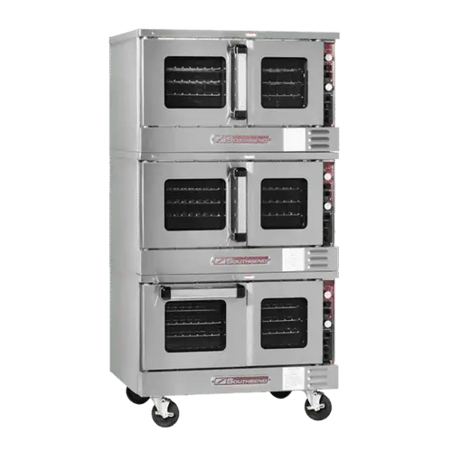 Southbend Triple Deck Electric Convection Oven with Dials / Buttons Contols, 208 Volts - TVES/30SC
