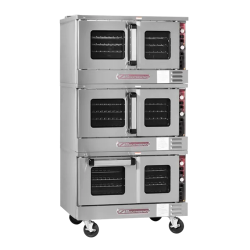 Southbend TV-Series Low Profile Gas Convection Oven Triple Deck With Standard Controls – Natural Gas, 156000 Total BTU - TVGS/32SC