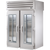 True STG2RRT-2G-2S-HC Roll-Thru Glass Front/Solid Rear Swing Door Refrigerator
