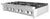 Radiance Countertop Hot Plate TAHP-48-8 by Turbo Air