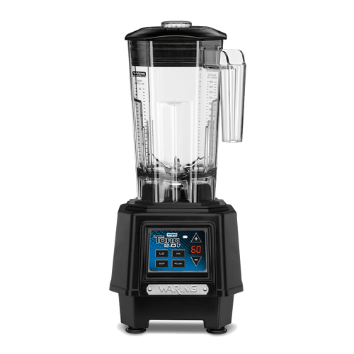 Waring TBB160 2 HP Medium Duty Torq 2.0 Blender with Electronic Touchpad Controls and 60-Second Timer