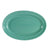 CAC Chinaware Color Tango Oval Platter Green 11 3/4