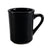 CAC Chinaware Color Tango Mug Black 8oz 3 1/4
