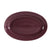 CAC Chinaware Color Tango Oval Platter Plum 9 5/8